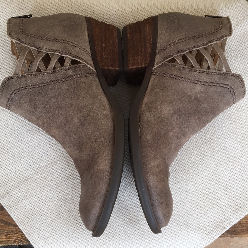 Born Leather Suede Waterville Boots 8.5 - Picture 7 of 17